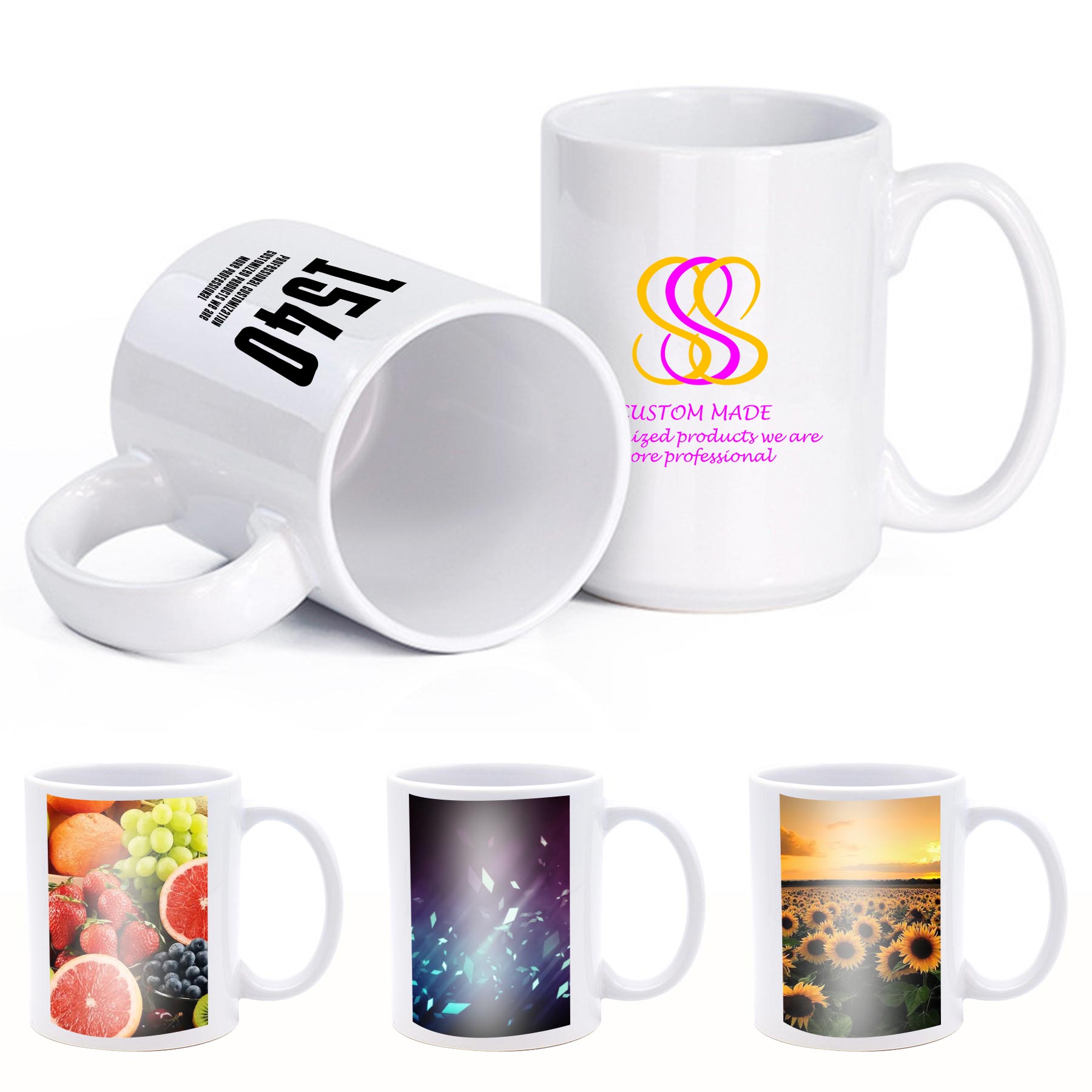 11oz Sublimation Ceramic Coffee Mug 2