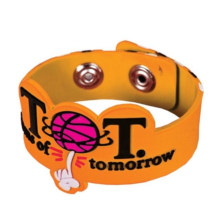 Soft PVC Clip Bracelet - 3D 2