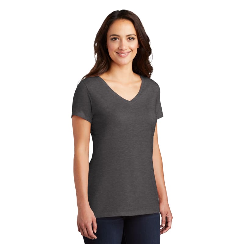 District Women's Perfect Tri V-Neck Tee. 97