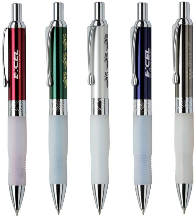 Pat Click Brass Ballpoint Pen 2