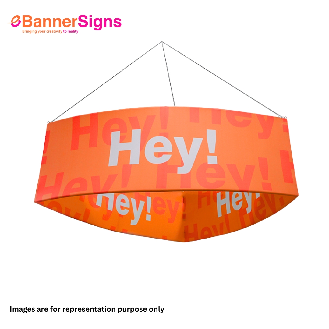 Sky Tube Curved Triangle Hanging Banners (Graphics + Hardware) 1