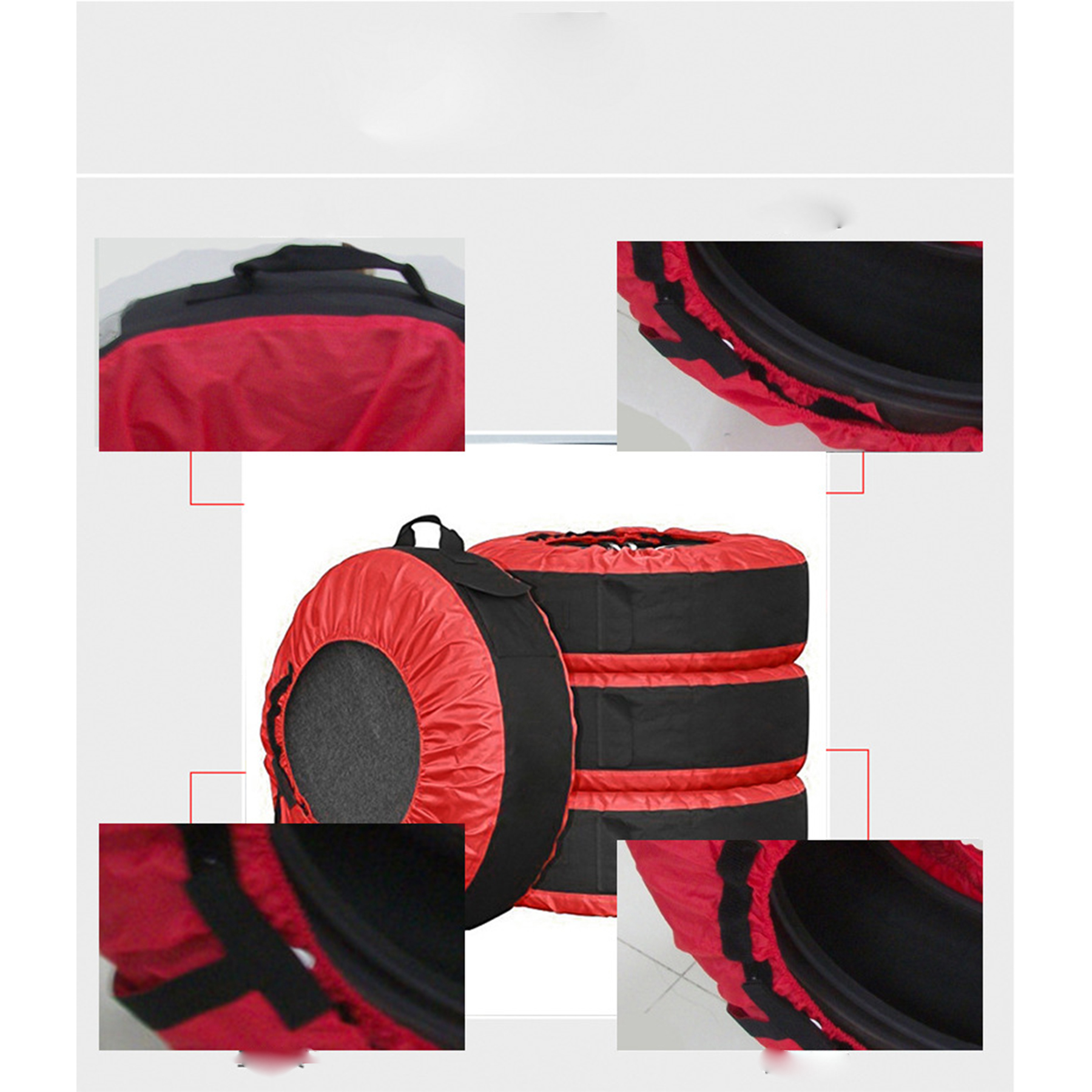 Adjustable Oxford Car Tire Cover 4