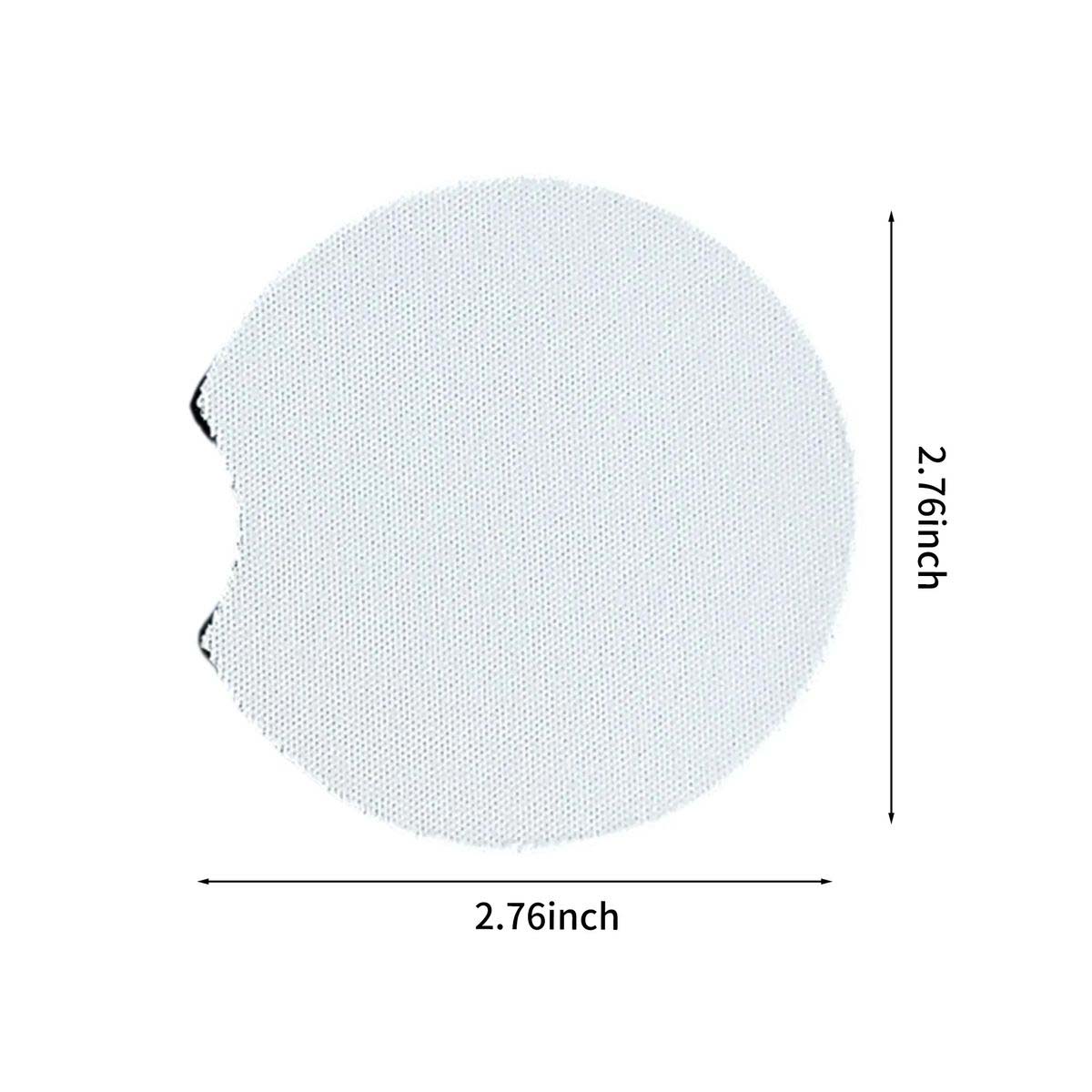 Chloroprene Rubber Drink Coasters for Home Use 2