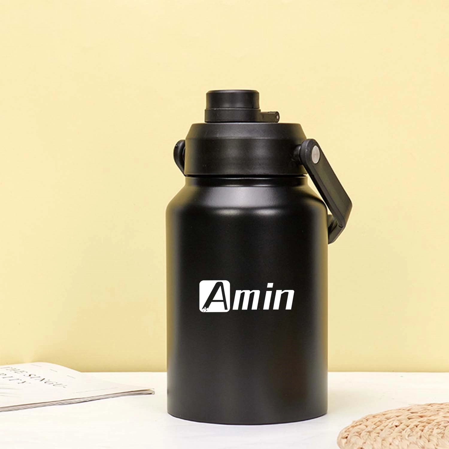 64 Oz Water Bottle, custom water bottle with logo imprint 2