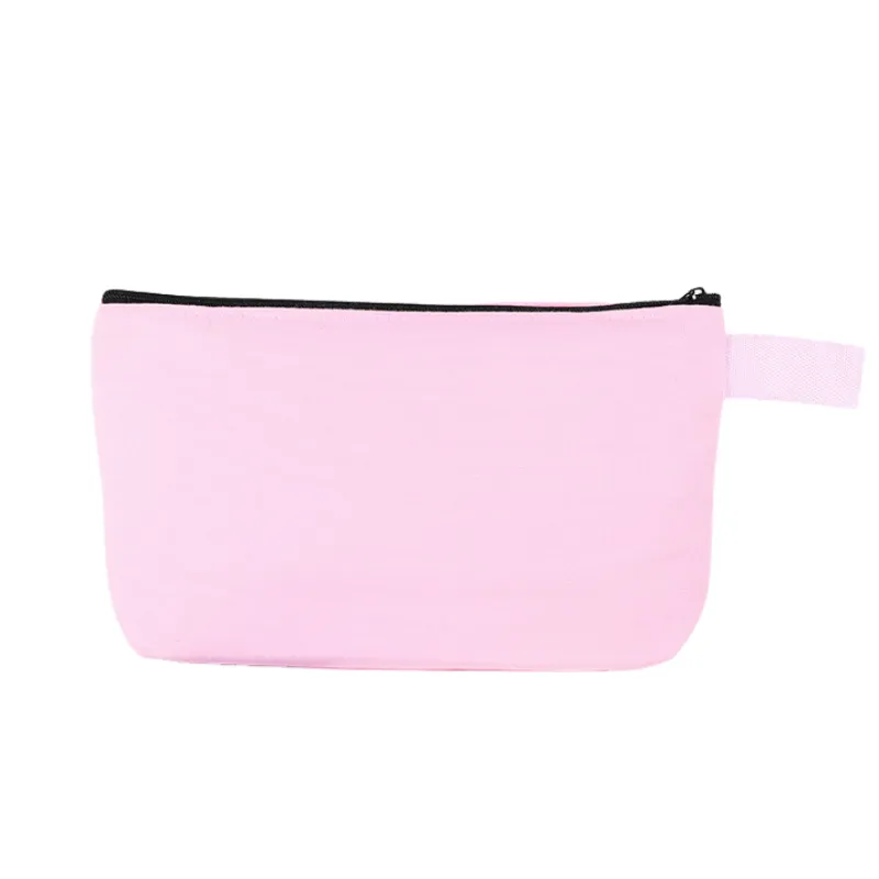 Canvas School Supplies and Makeup Bag 8