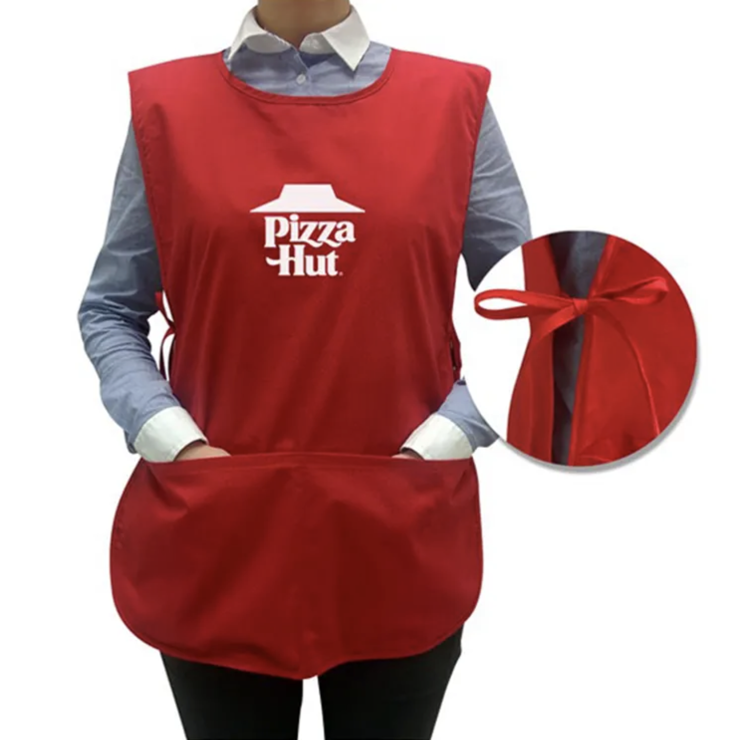 Poly-cotton Blend Smock With Pouch Style Pockets 3