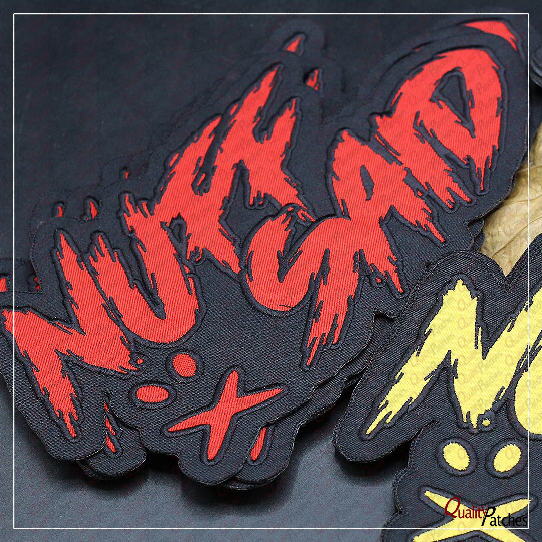 Custom Die Cut Embroidered Patches 25