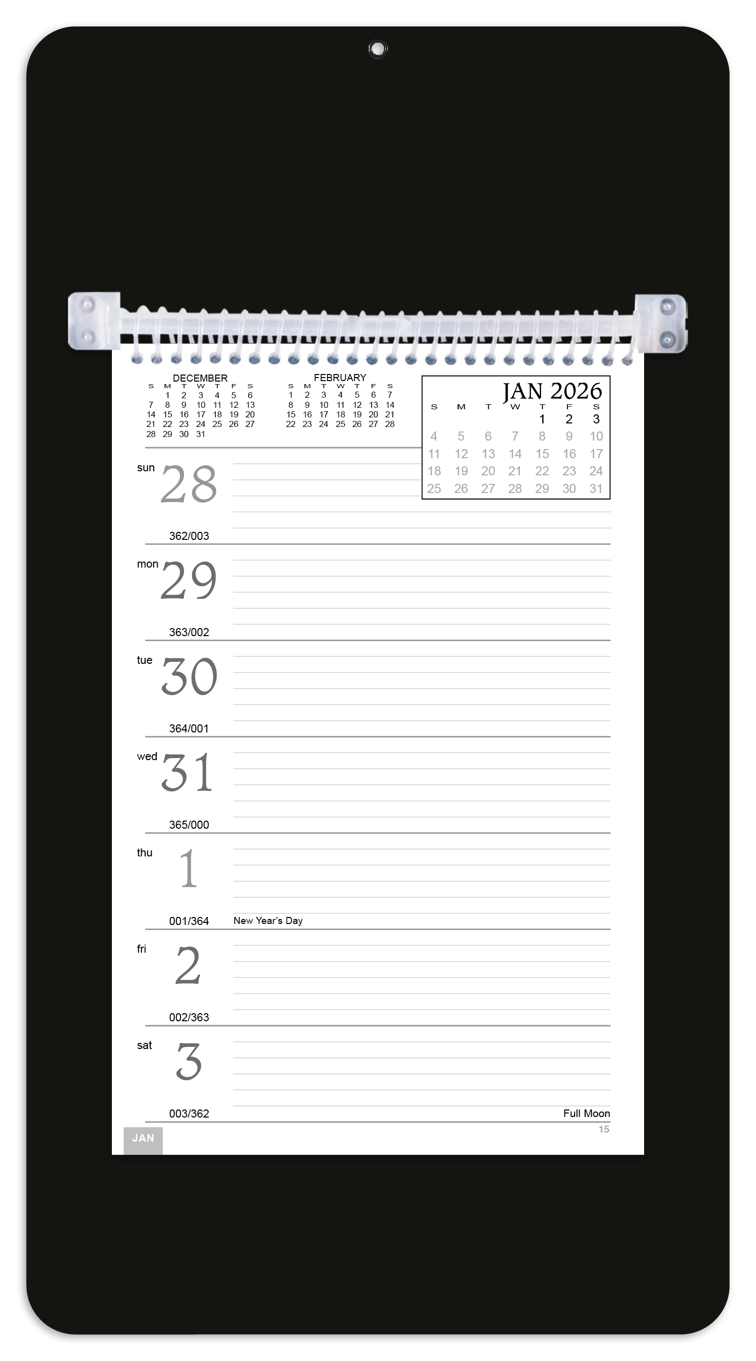 Triumph® Calendars Weekly Memo Calendar 56