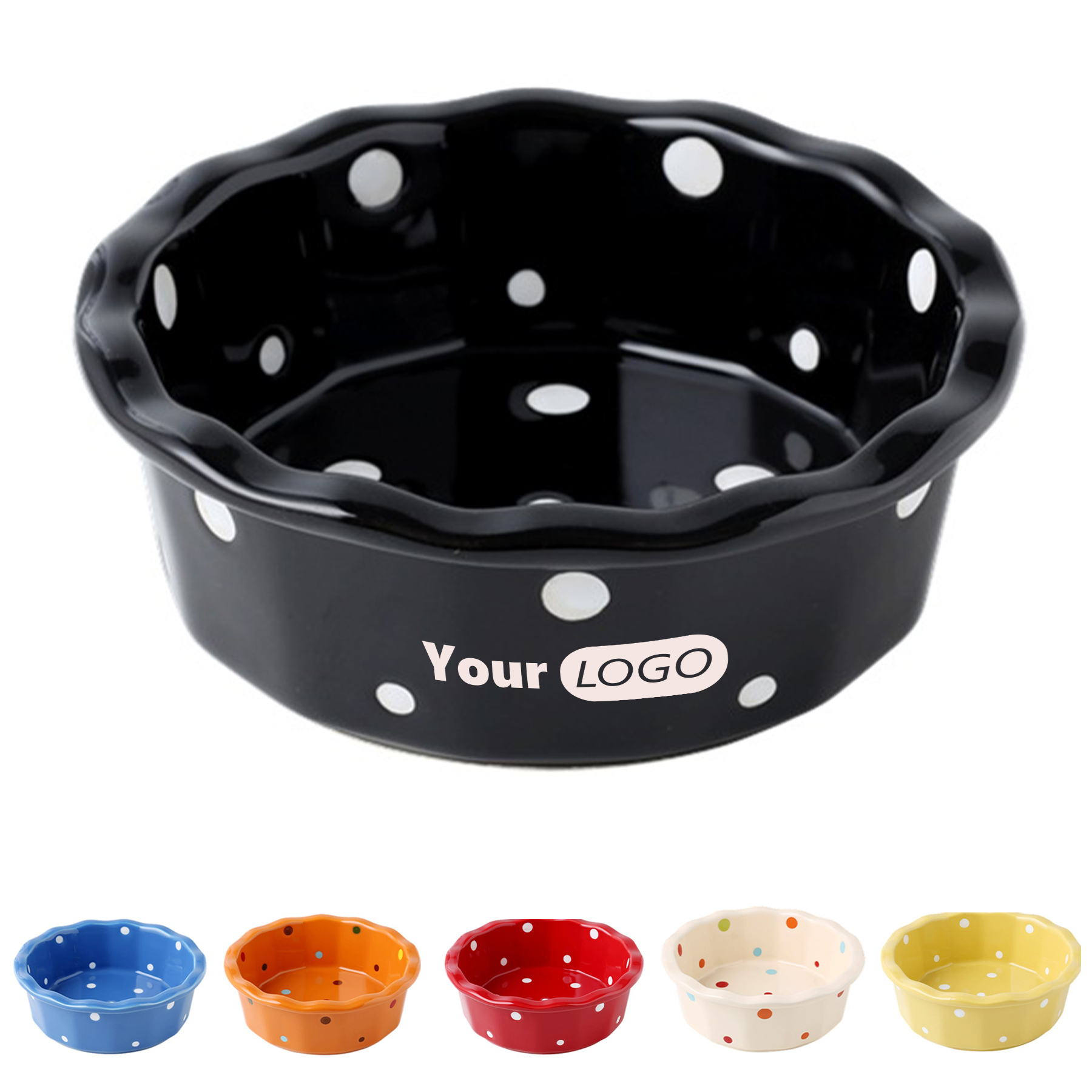 Ceramic Cervical Protection Cat Food Bowl 5