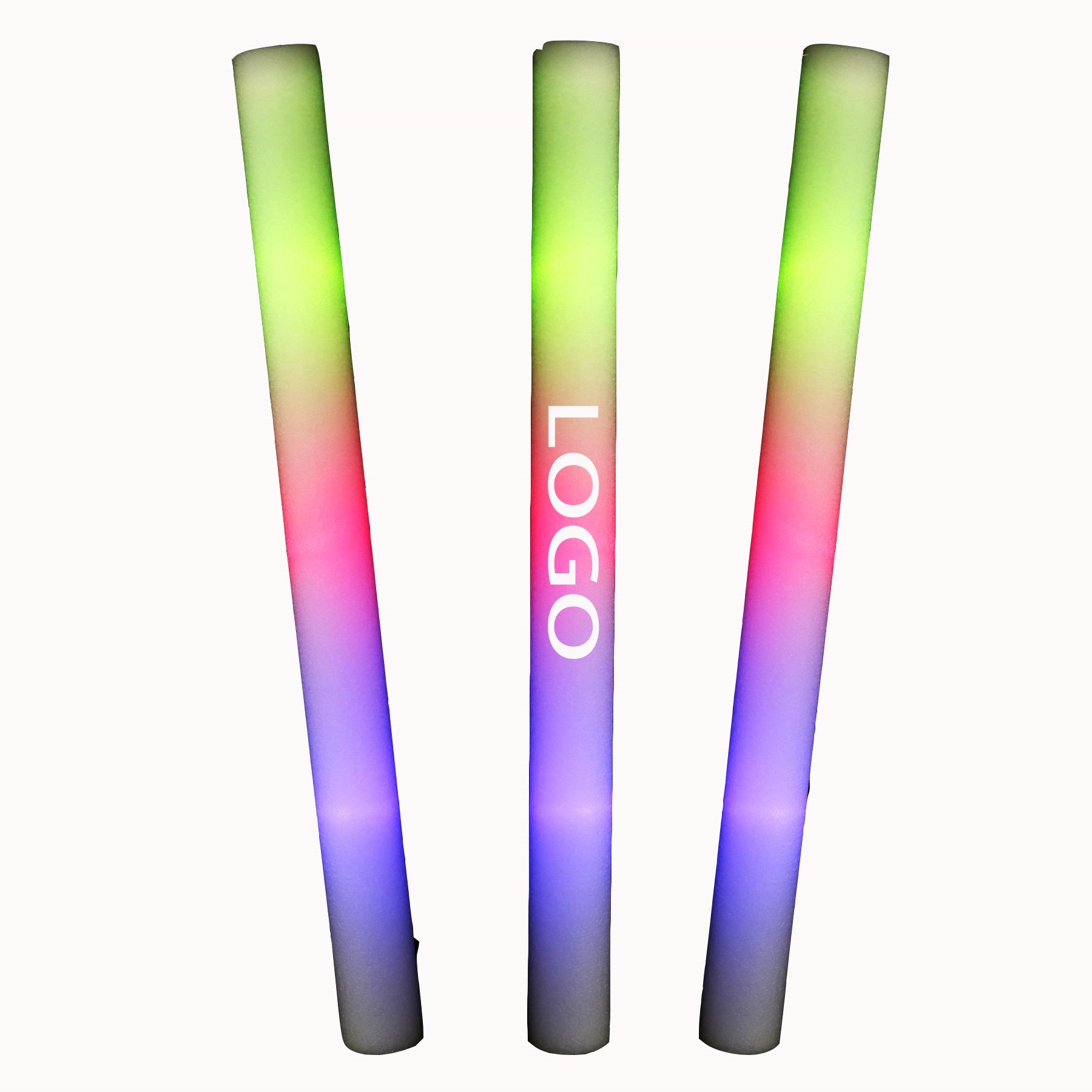Multi Color LED Foam Cheer Stick 2