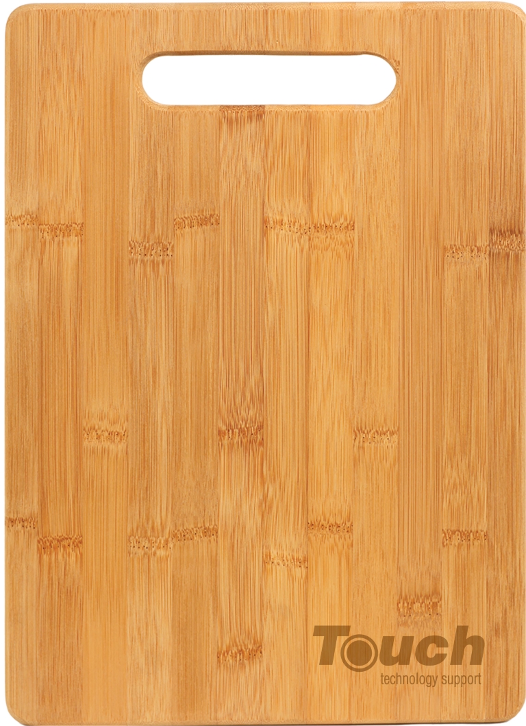 13 3/4" x 9 3/4" Bamboo Rectangle Cutting Board