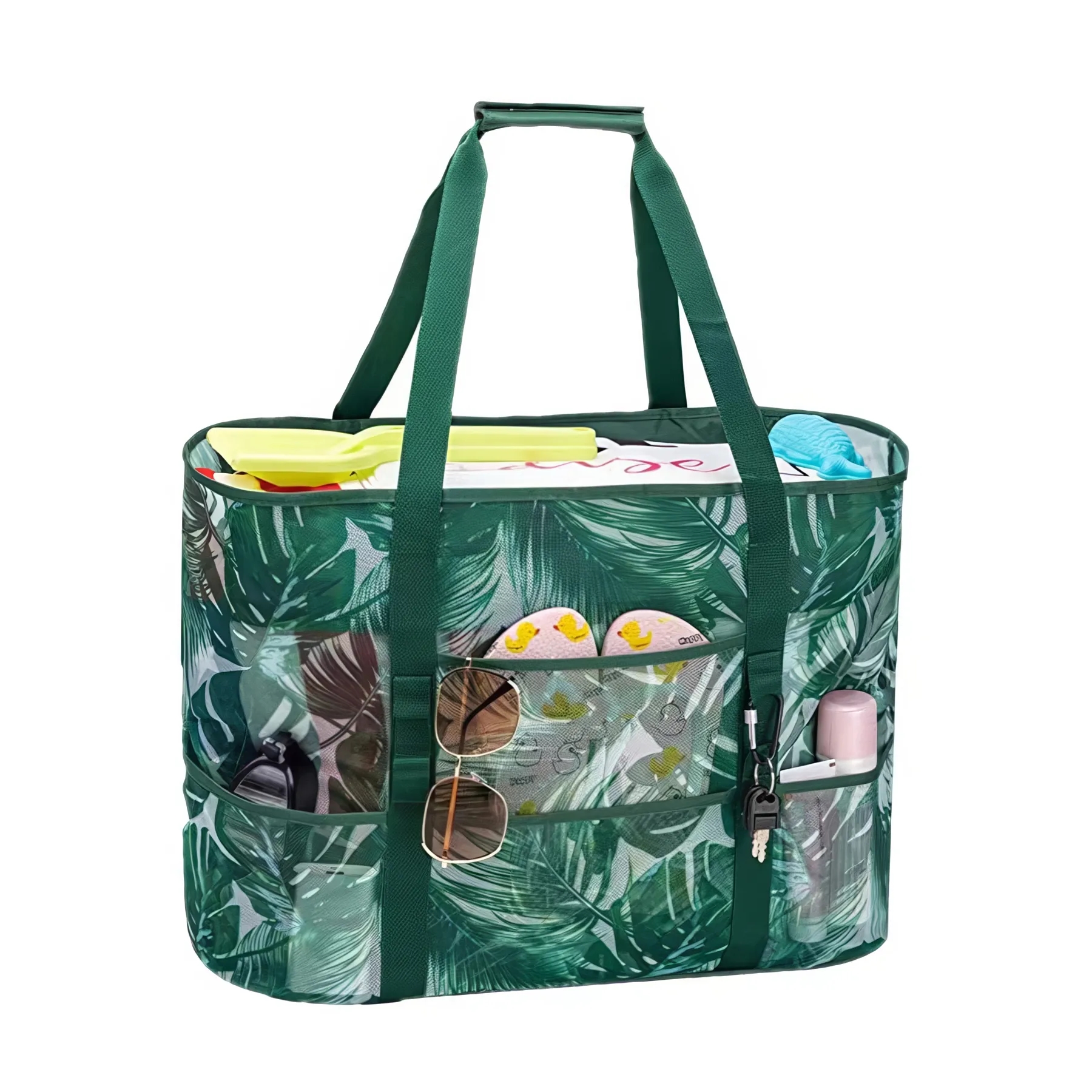 Sandproof Mesh Beach Tote Bag 5