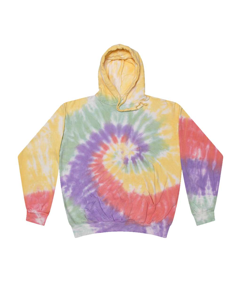 Youth Tie-Dyed Hooded Sweatshirt - 8777Y 44