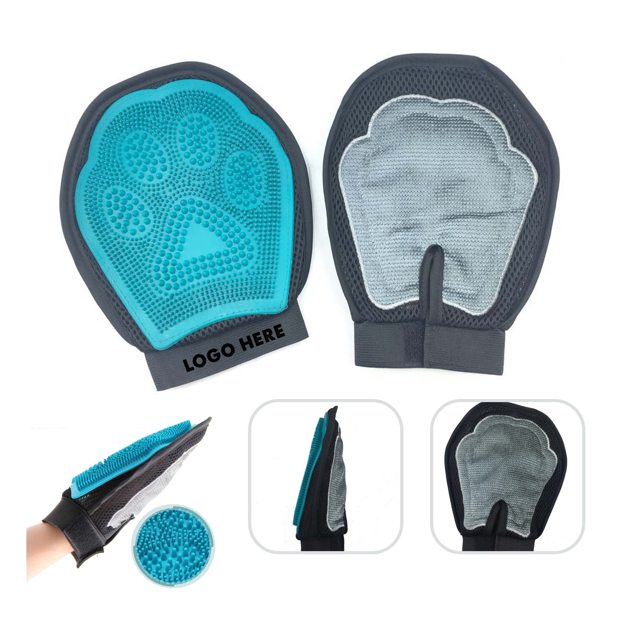 Pet Massage Grooming Glove 4