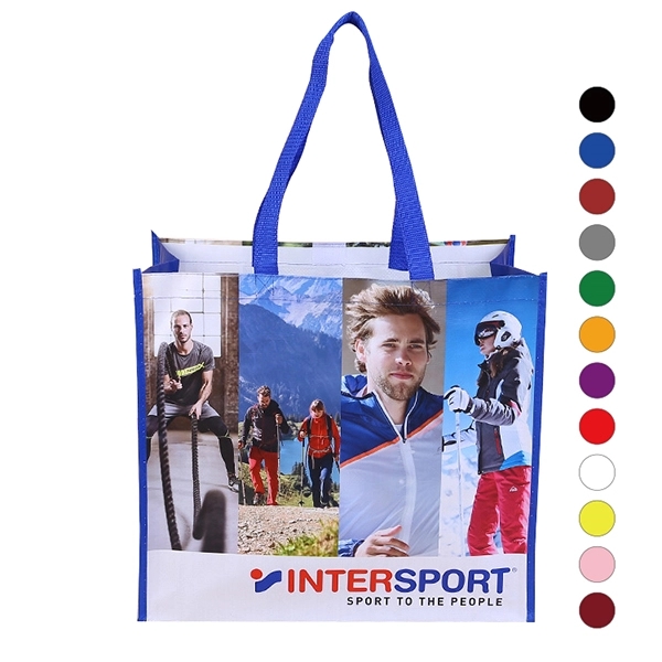 Reusable laminated grocery pp woven bags 2