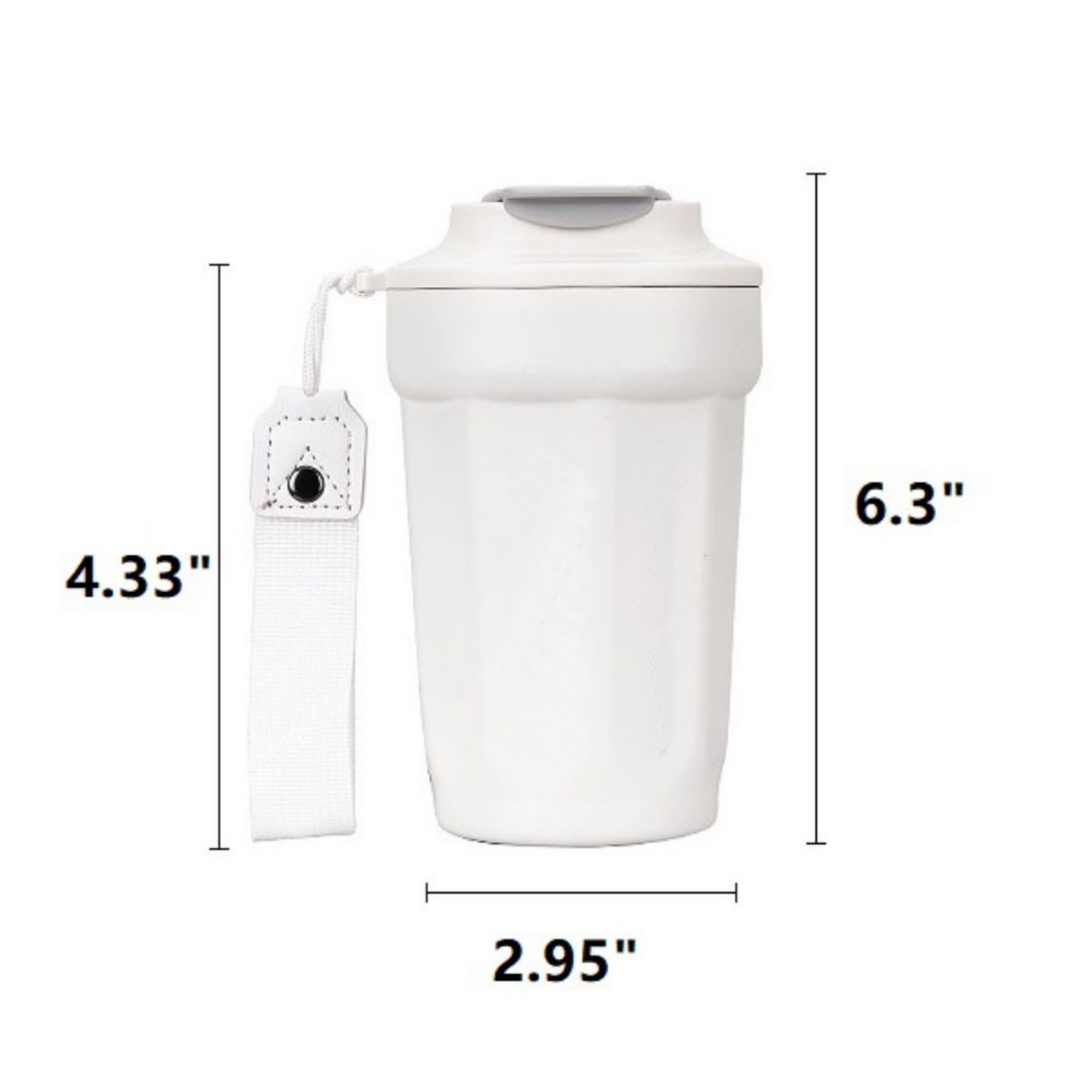 16 OZ Thick Stainless Steel Tumbler Coffee Cup 1