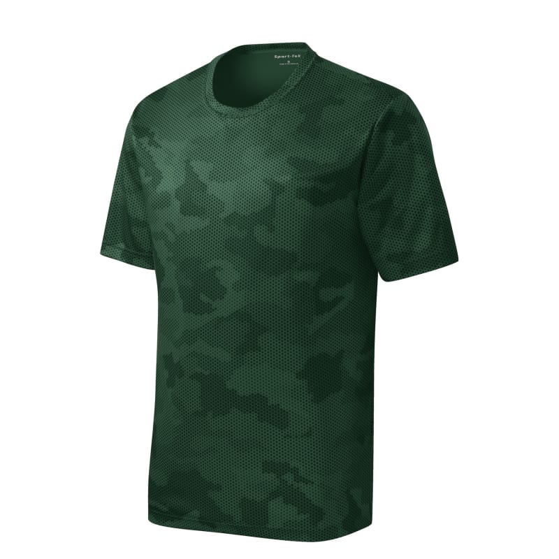Sport-Tek Youth CamoHex Tee. 18