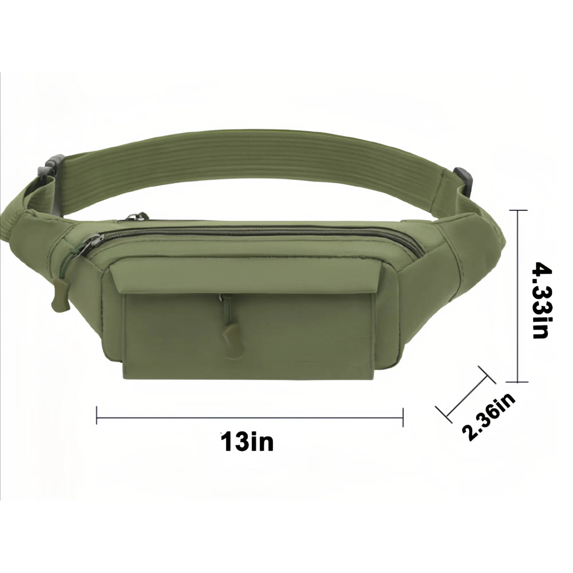 Camouflage Waist Bag with Adjustable Strap 3
