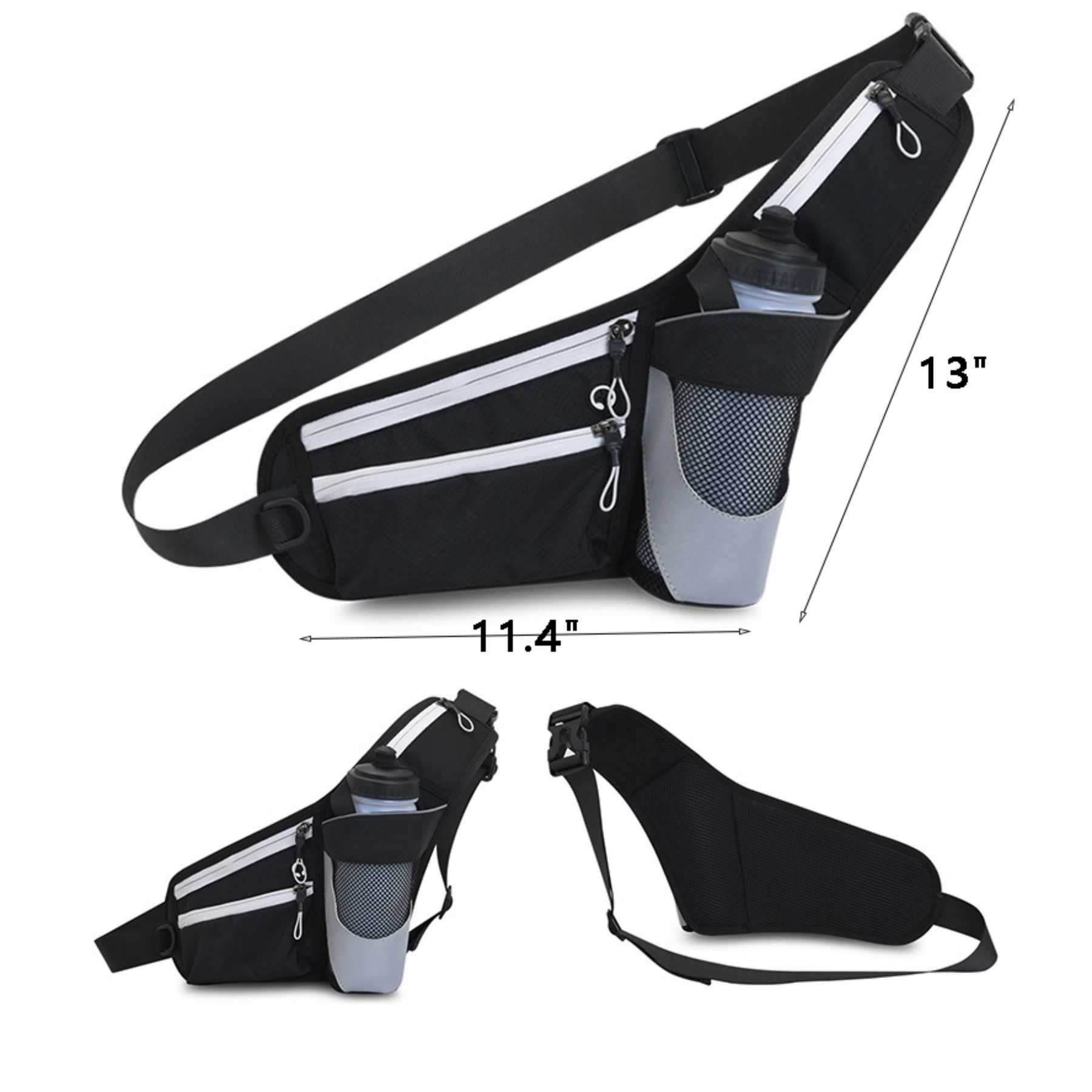 Fanny Pack With Bottle Holder 2