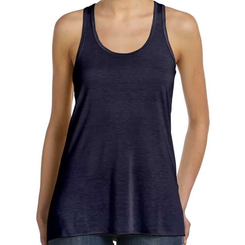 Bella Ladies Flowy Racerback Tank 19