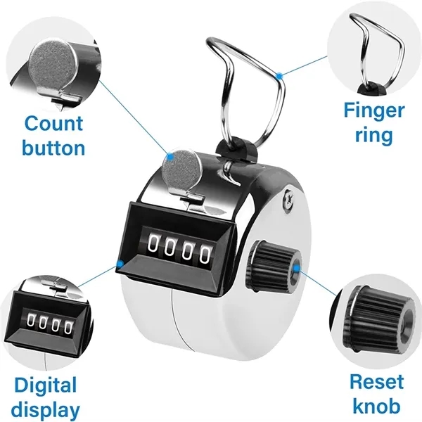 Metal Handheld Tally Counter 4