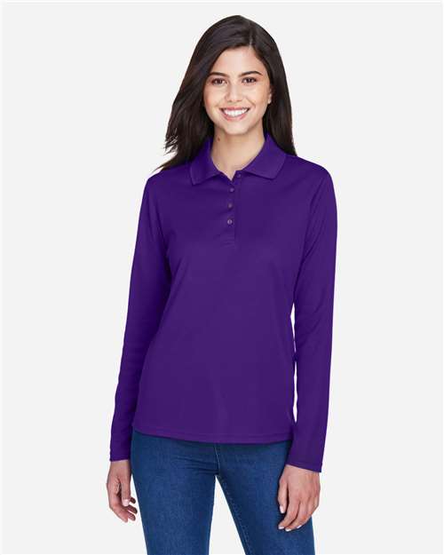 Women's Pinnacle Performance Long Sleeve Piqué Polo - 78192 21