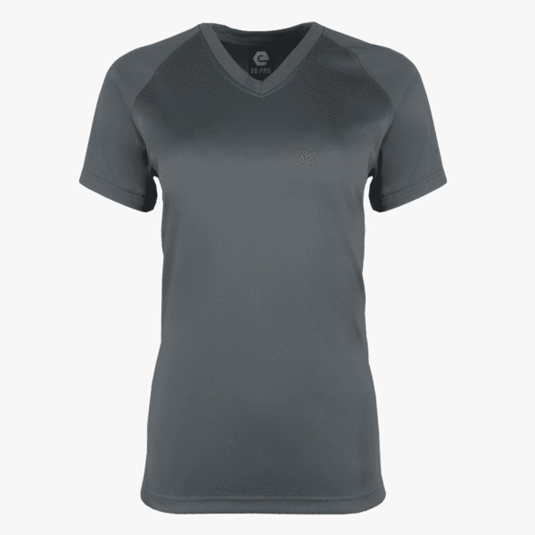 #E117 / Basic Training Women's V-Neck Raglan Tee 2