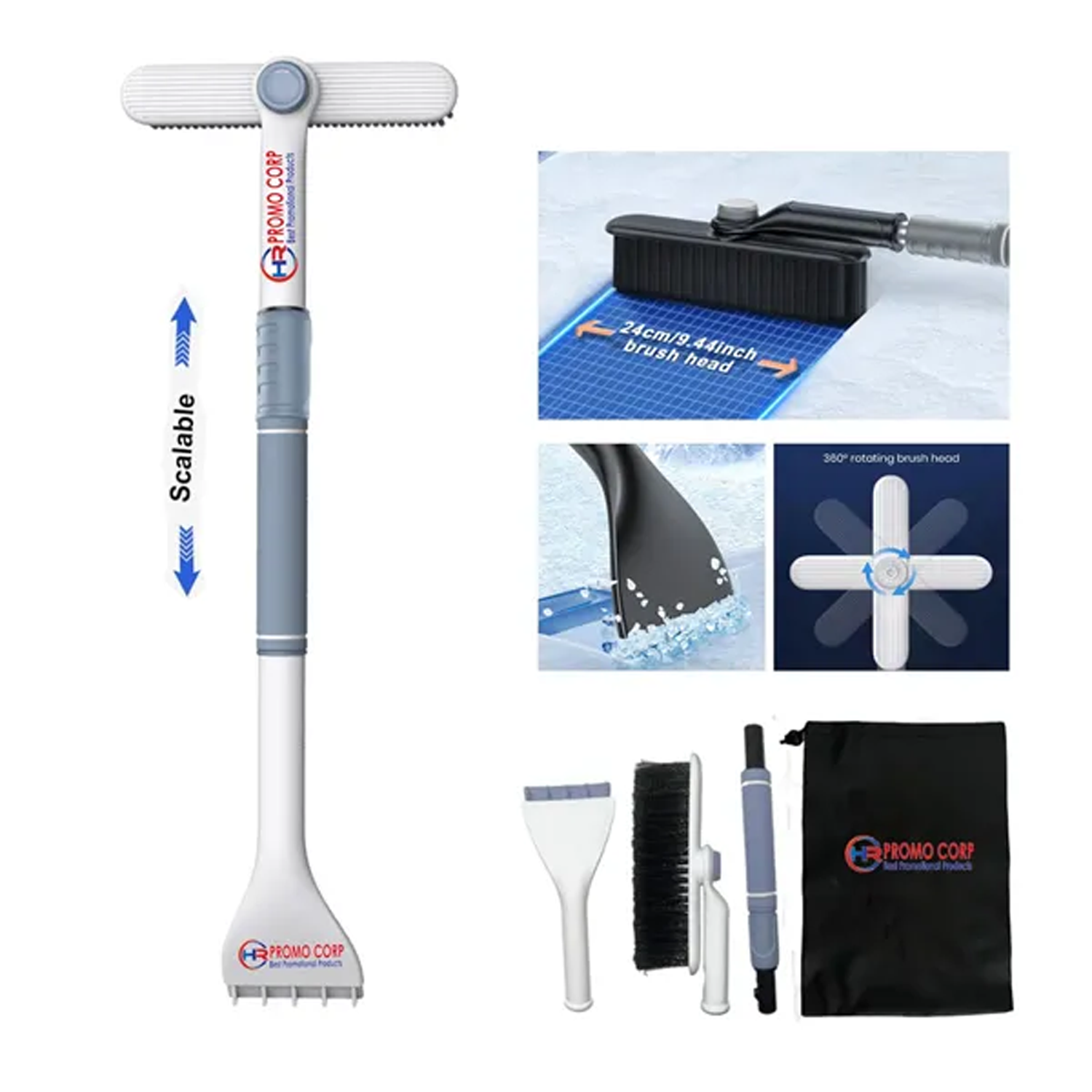 Multi-purpose snow shovel for cars 3