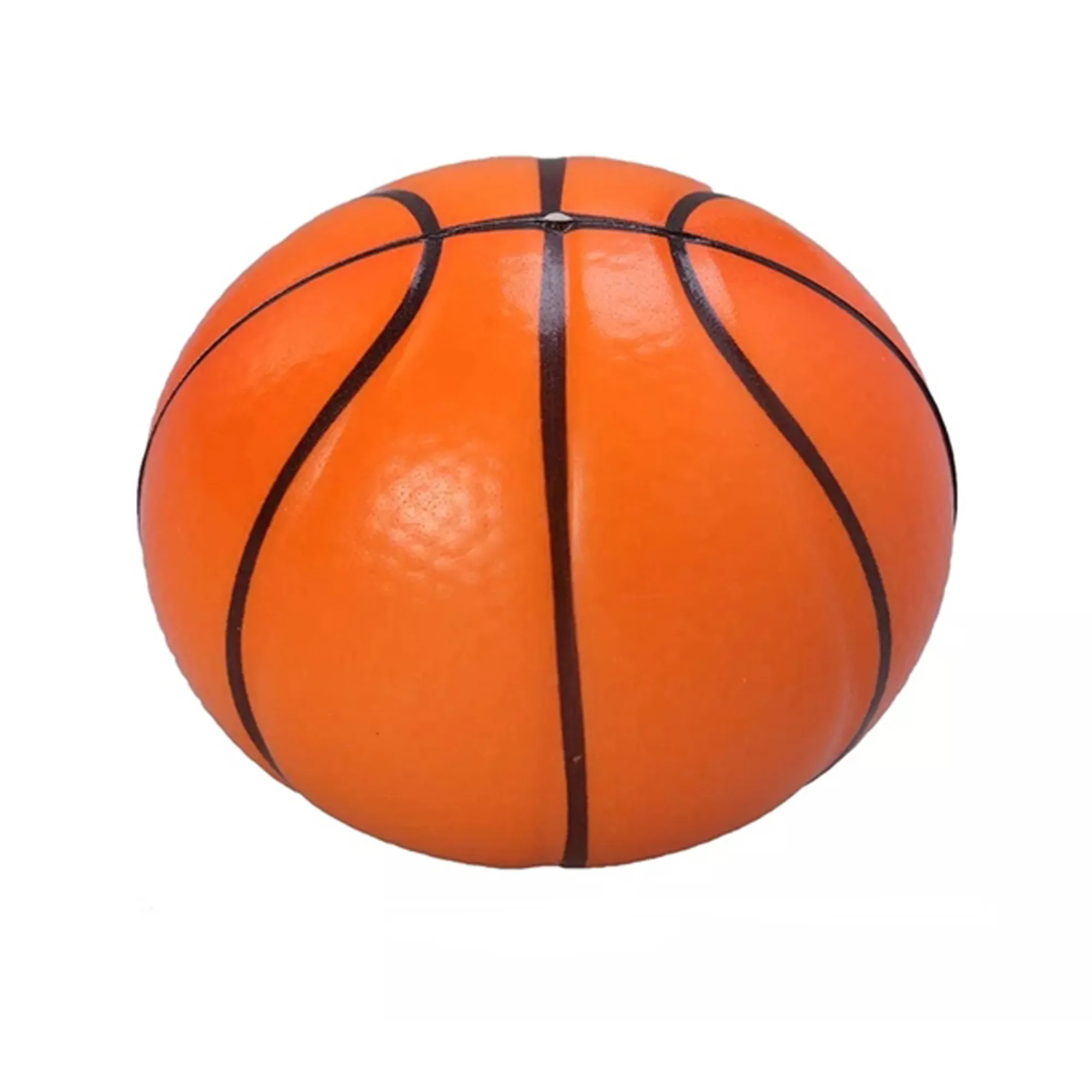 2.4" PU Foam Basketball Shaped Stress Reliever Ball 2