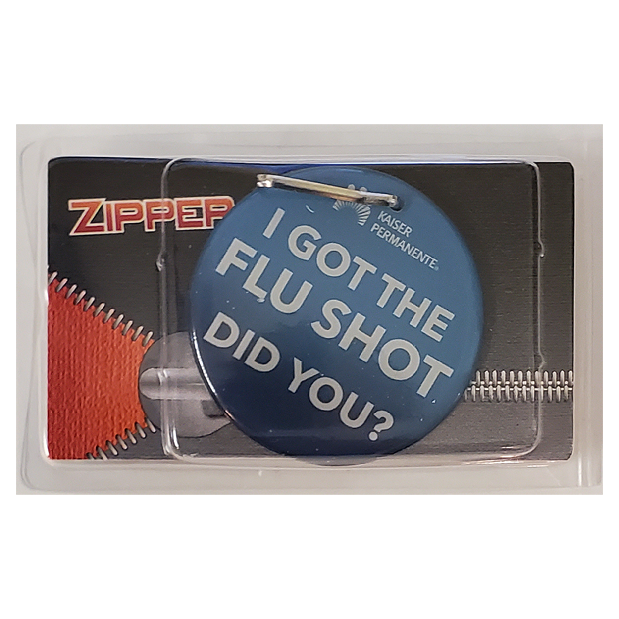 Zipper Pull Charms / Tag with single sided custom shape from 3.1 - 4 Sq. In. 2