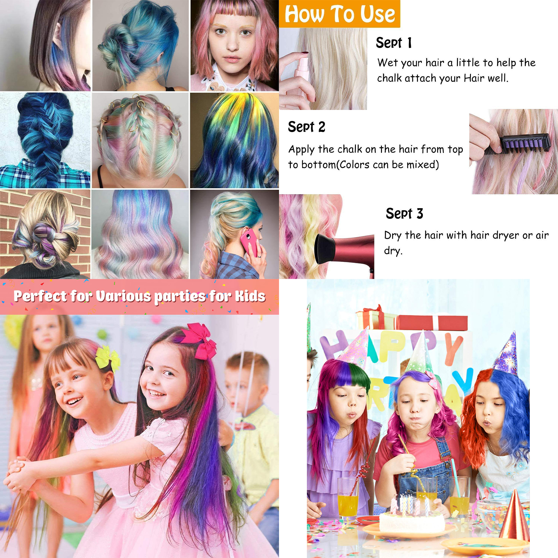 Temporary Hair Color Comb 2