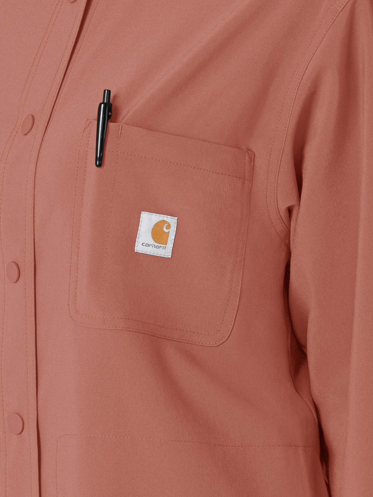 Carhartt Scrubs - Force Cross-Flex - Women's Four-Pocket Modern Fit Shirt Jacket 3
