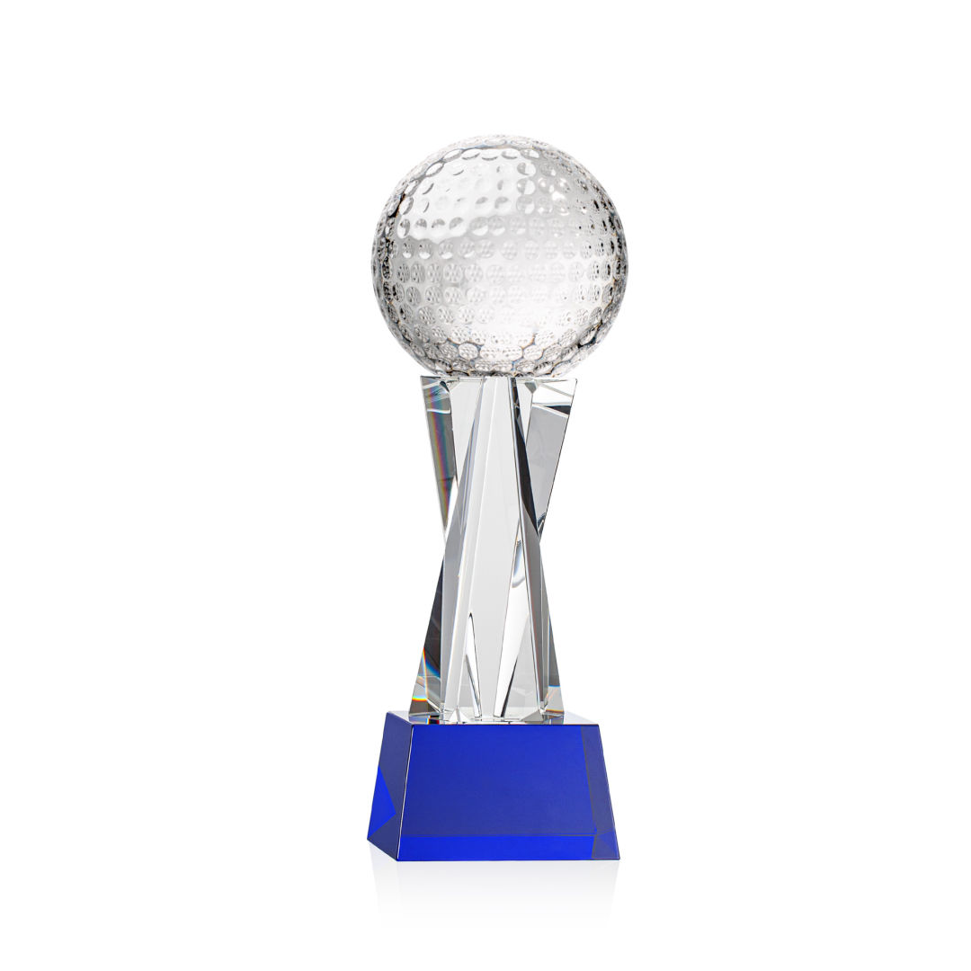Golf Ball Award on Grafton Base - Blue 2