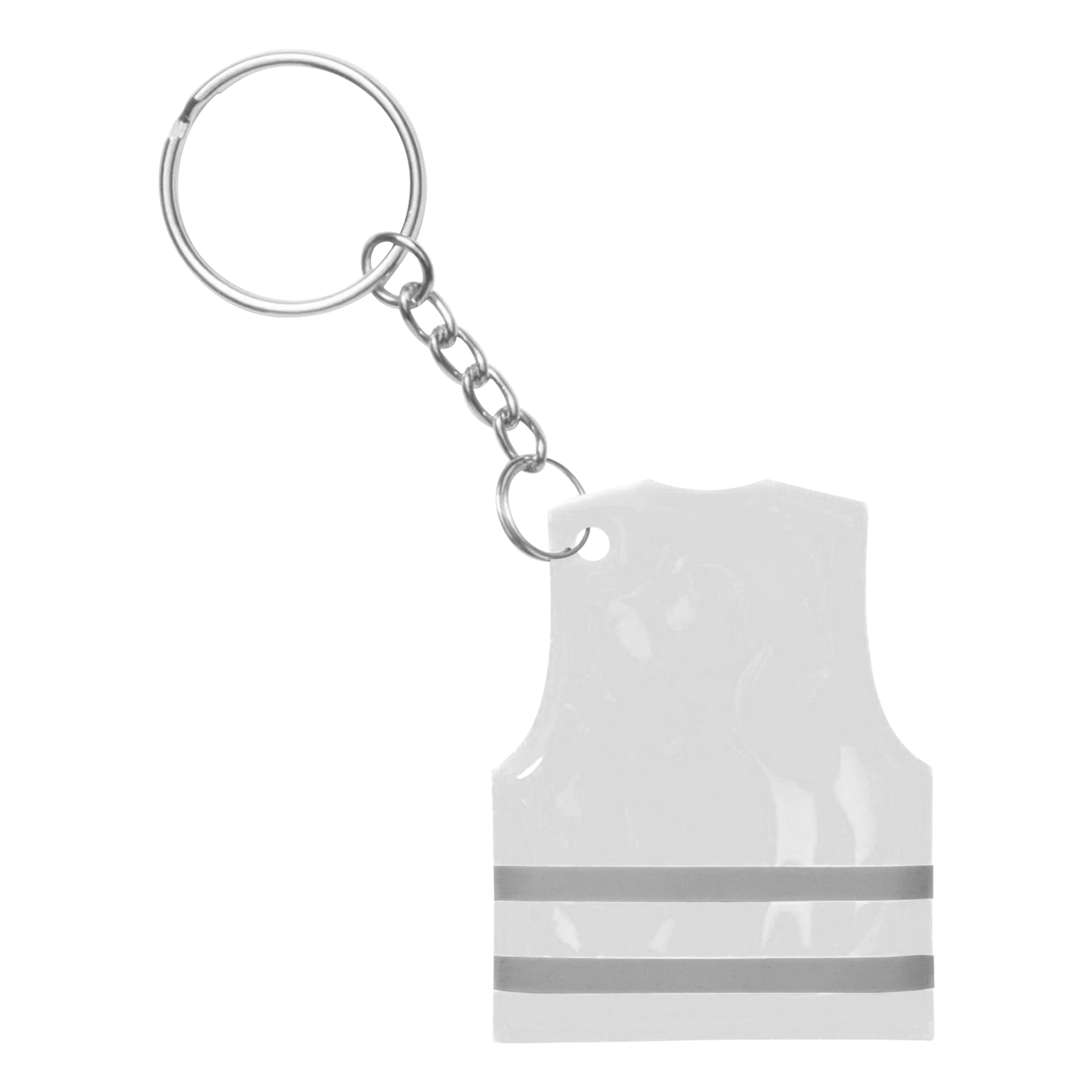 PVC Reflect Safety Vest Key Chain 5