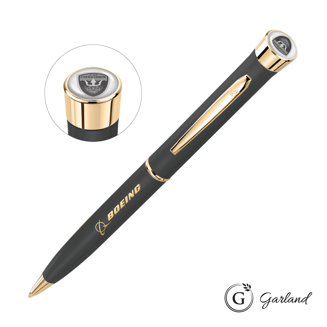 Garland® Color Matte Custom Twist Ballpoint Pen - Gold 9