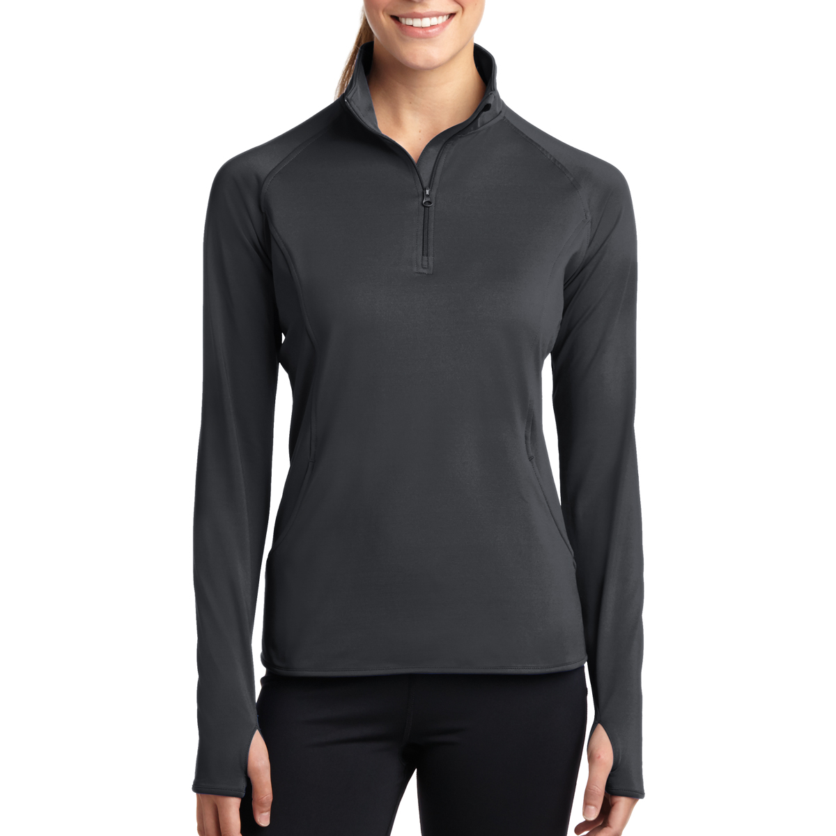 Sport-Tek® Ladies' Sport-Wick® Stretch Full-Zip Jacket 65