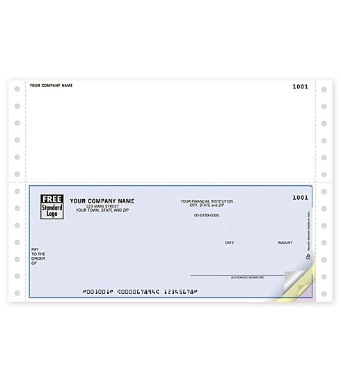 Continuous multipurpose middle check form 2