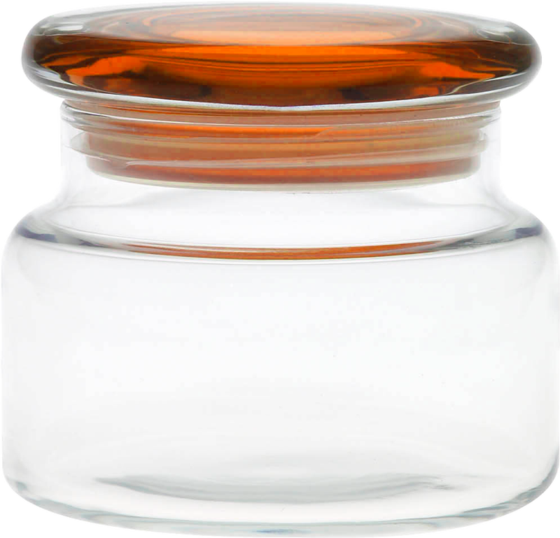 8 oz. Apothecary Jar with Flat Lid 12