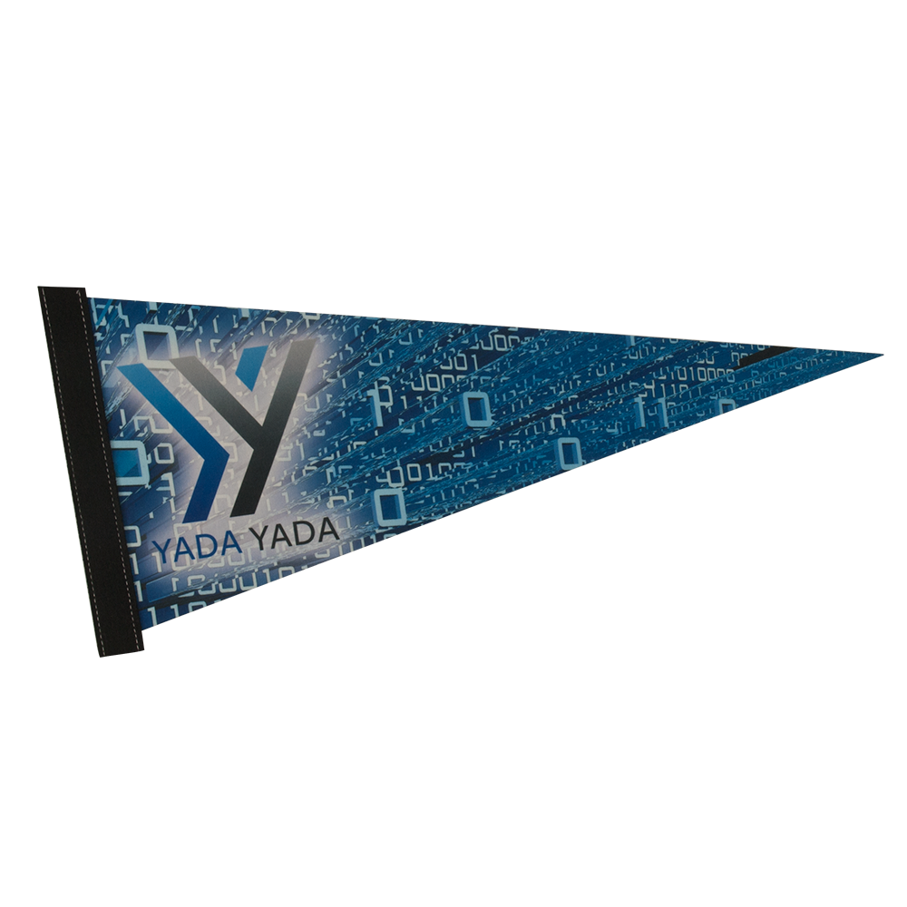 8" x 18" Full Color Felt Pennant 6
