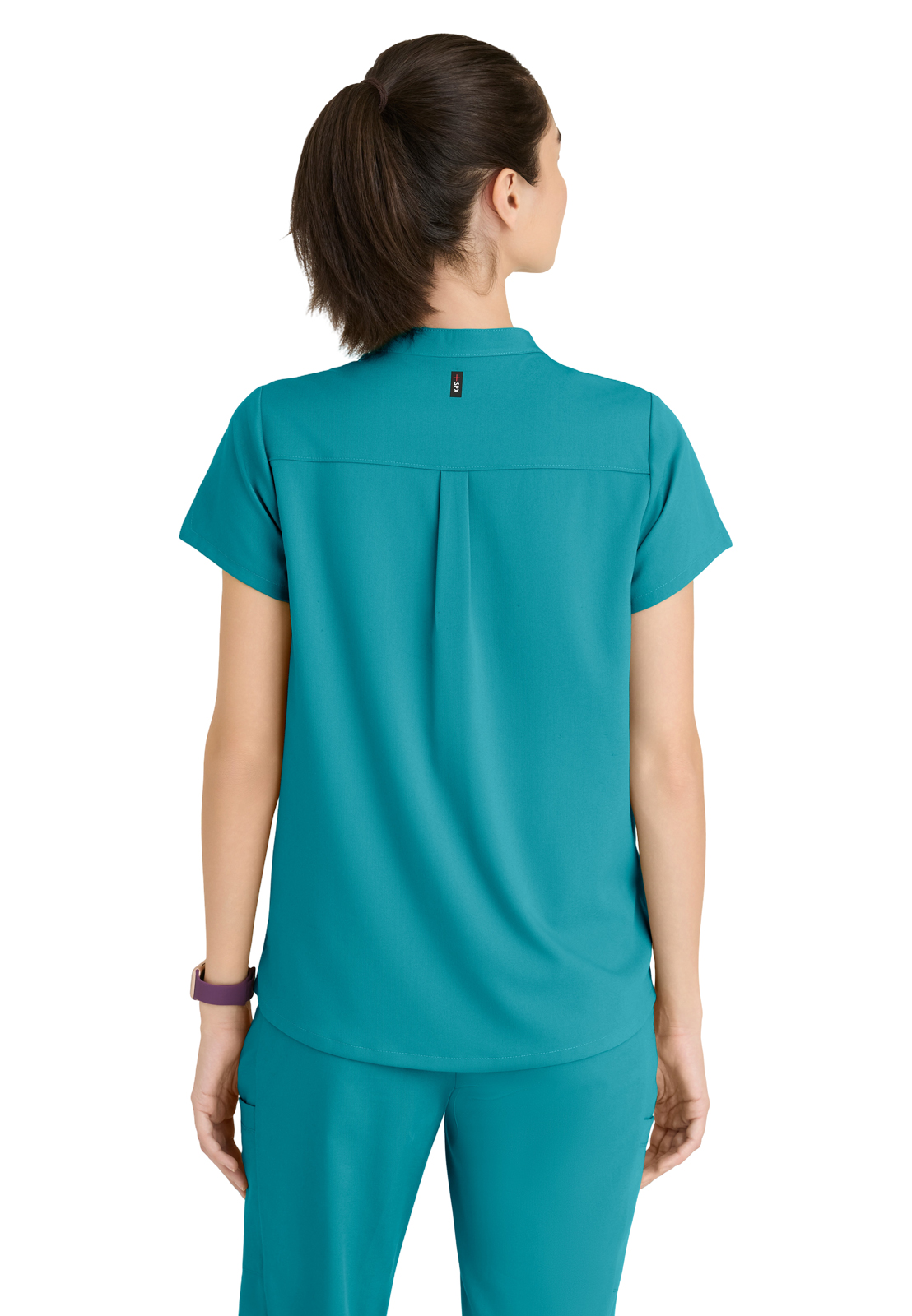 Grey's Anatomy Spandex Stretch - Women's Two-Pocket Avery Scrub Top 15