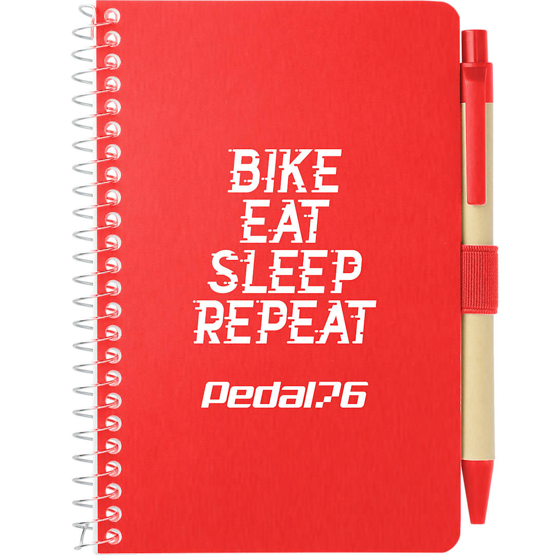 FSC® Mix 4" x 6" Pocket Spiral Notebook with Pen 41