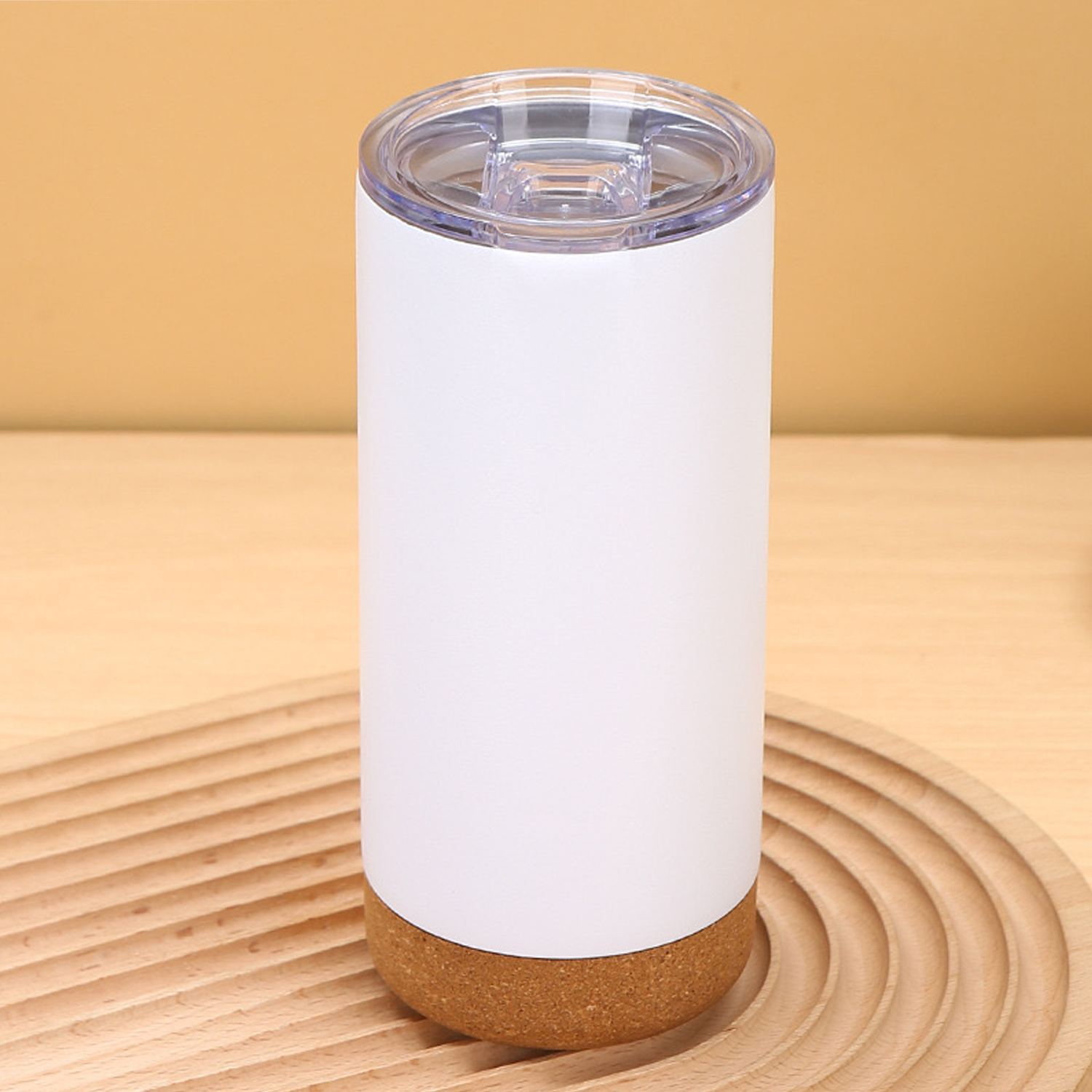 16oz Cork Base Vacuum Stainless Steel Tumblers Water Mug 7