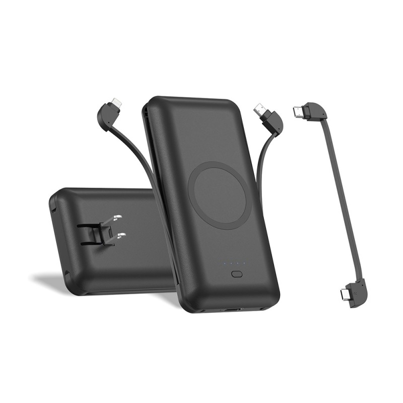 Chi-Charge Pro - 10,000 mAh Universal Power Bank with Wireless Charging 6