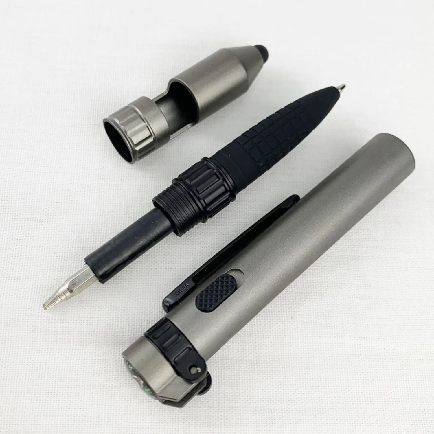 Outdoor Six in One Multi functional Tool Pen 7