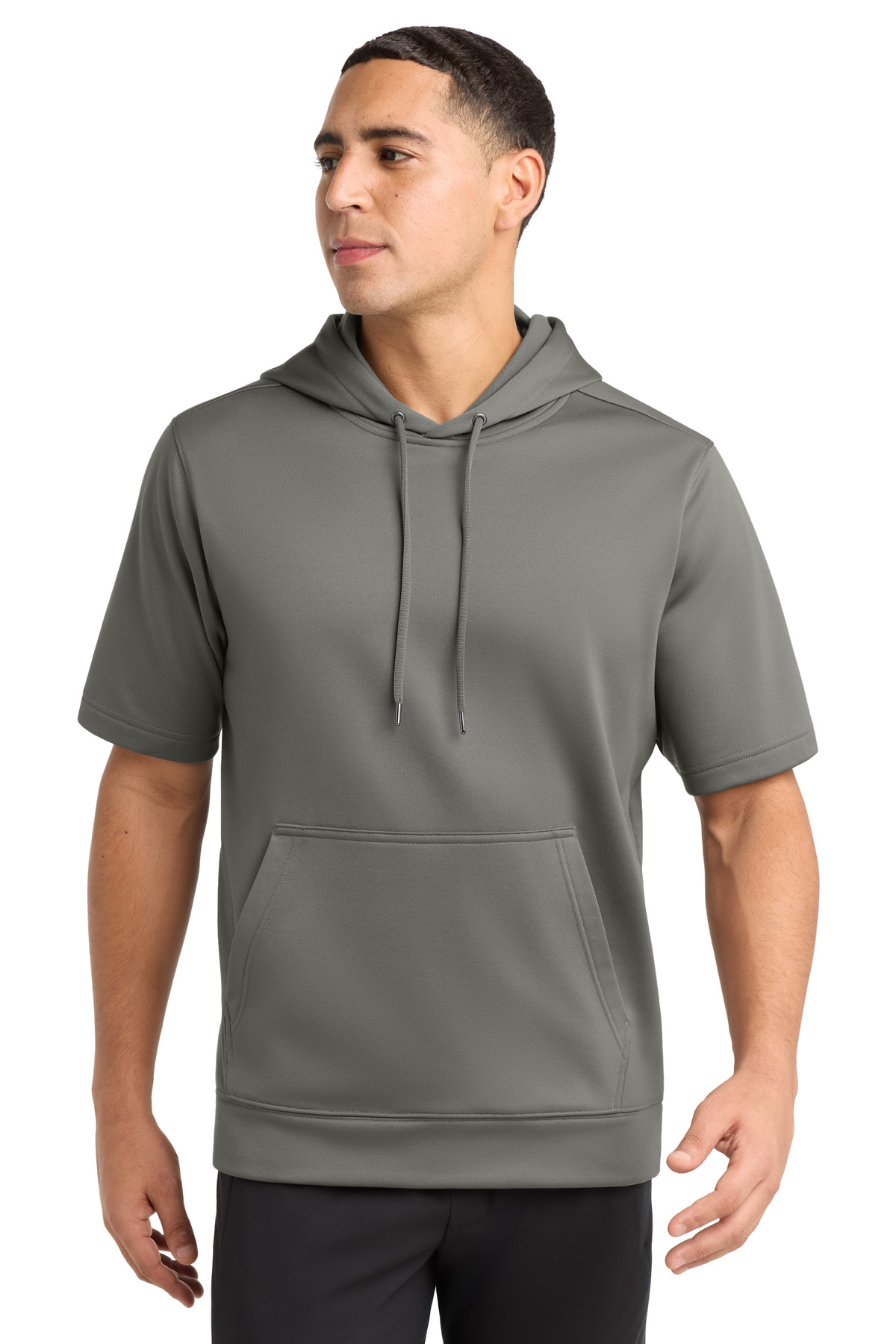 Sport-Tek Sport-Wick Fleece Short Sleeve Hooded Pullover. ST251, custom hoodie or sweatshirt with logo imprint 16