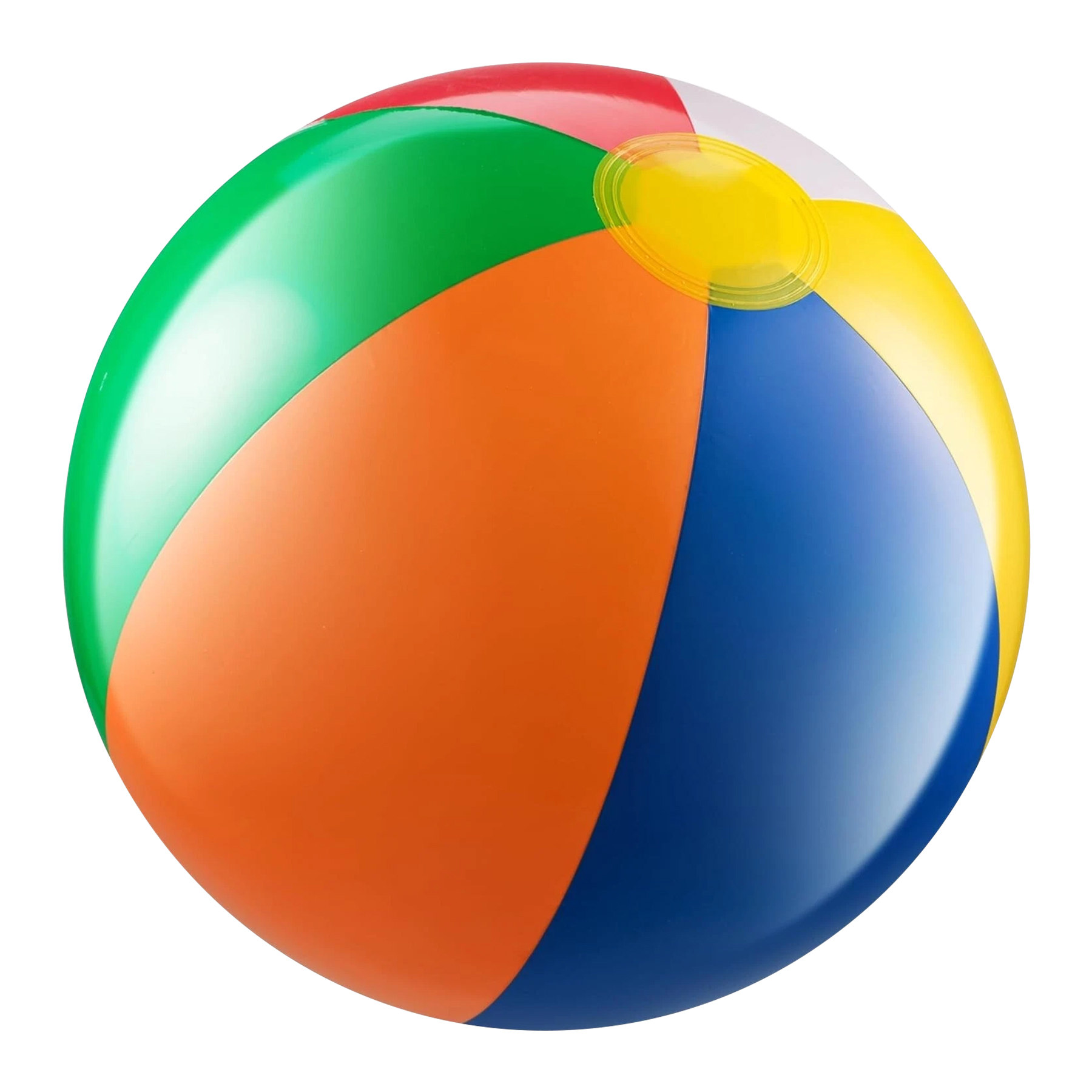 12'' Inflatable Two-Color Beach Ball 2