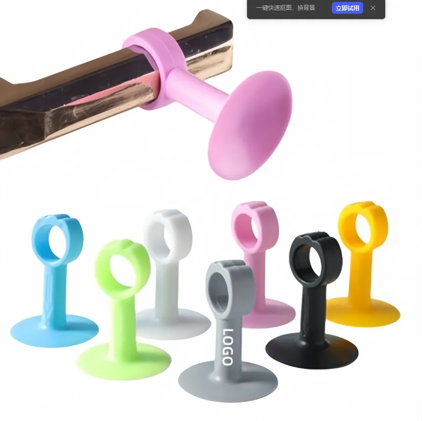 Punch-free door suction anti-collision door stop