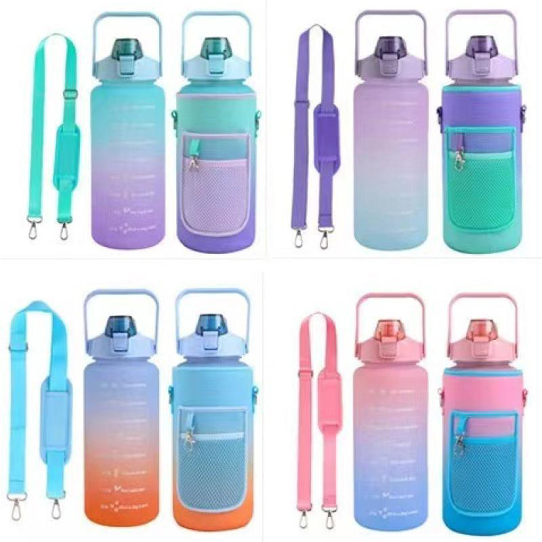 Neoprene Glass Water Bottle Cooler Sleeve Insulator 2
