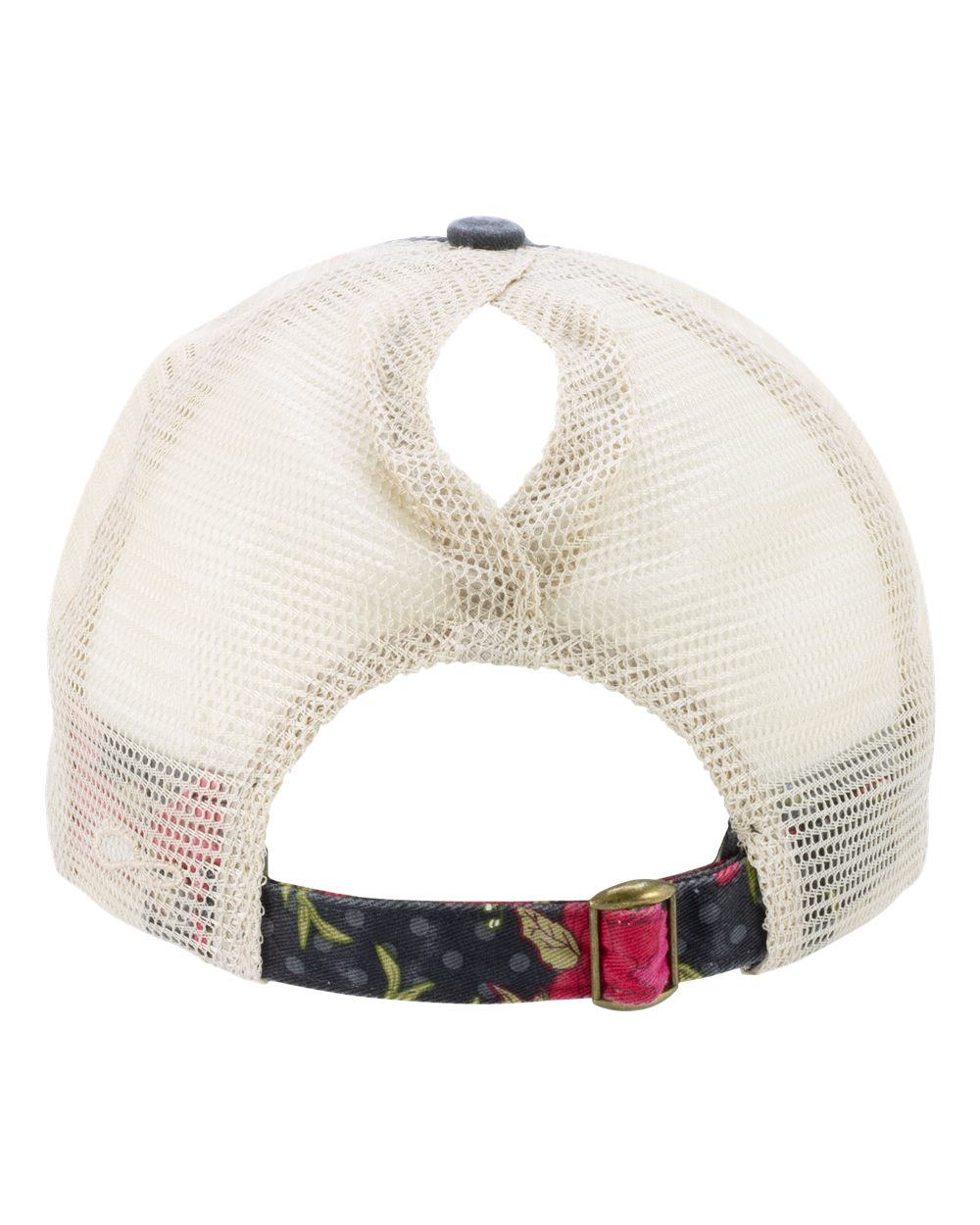 Women's Printed Bill with Mesh Back Cap - JANET 1
