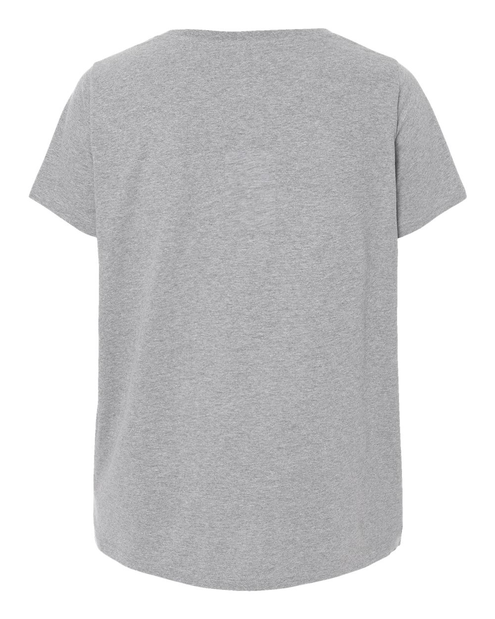 Women's Curvy Collection Fine Jersey V-Neck Tee - 3817 22